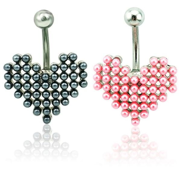 brand new belly button rings 316l stainless steel barbells pearl heart navel rings body piercing jewelry3238054, Silver
brand new belly button rings 316l stainless steel barbells pearl heart navel rings body piercing jewelry3238054, Silver
