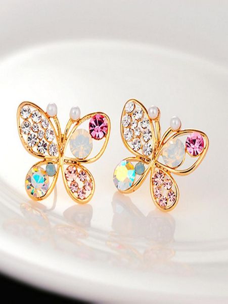women creative hollow butterfly ear studs color rhinestone temperament wild earrings 925 needles base color alloy pearl wedding ea9944016, Golden;silver
women creative hollow butterfly ear studs color rhinestone temperament wild earrings 925 needles base color alloy pearl wedding ea9944016, Golden;silver
