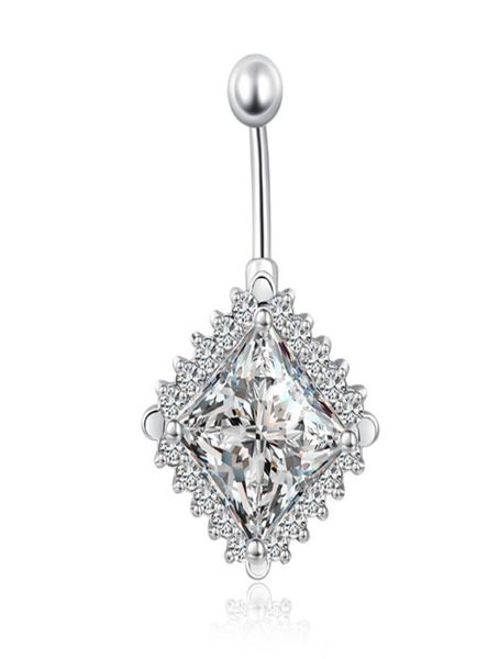big square diamond clear cubic zirconia surgical belly piercing body jewelry belly button rings medical stainless steel navel pier5196656, Silver
big square diamond clear cubic zirconia surgical belly piercing body jewelry belly button rings medical stainless steel navel pier5196656, Silver