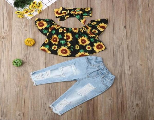 baby girl clothing sets off shoulder print ripped denim pants headband 3pcs outfits summer clothes7294682, White
baby girl clothing sets off shoulder print ripped denim pants headband 3pcs outfits summer clothes7294682, White