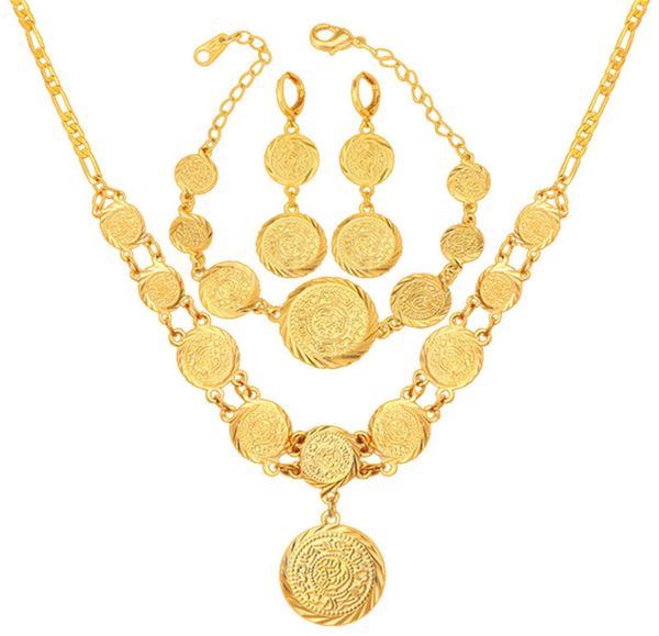 women 18k gold plated muslim symbol coin beaded necklace bracelet earrings set necklace earring bracelet set2541105, Black
women 18k gold plated muslim symbol coin beaded necklace bracelet earrings set necklace earring bracelet set2541105, Black