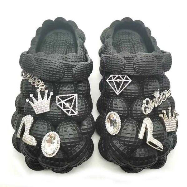 sandals new bubble slippers for men and women in summer wear thick soled sandals non-slip eva home massage beach shoes 230417, Black
sandals new bubble slippers for men and women in summer wear thick soled sandals non-slip eva home massage beach shoes 230417, Black