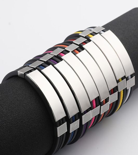 316l stainless steel silicone bracelet for mens women couple black silicone wrap bangle 2019 fashion titanium steel sport jewelr1738067, Golden;silver
316l stainless steel silicone bracelet for mens women couple black silicone wrap bangle 2019 fashion titanium steel sport jewelr1738067, Golden;silver