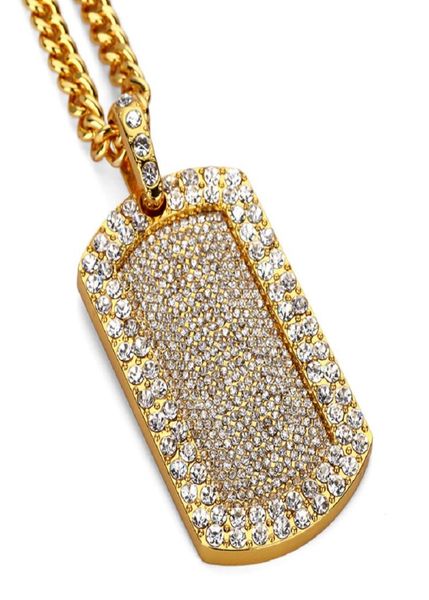 fashion hip hop jewelry designer men iced out pendant necklace full rhinestone 18k gold plated dog tag silver long chain punk rock1422916
fashion hip hop jewelry designer men iced out pendant necklace full rhinestone 18k gold plated dog tag silver long chain punk rock1422916