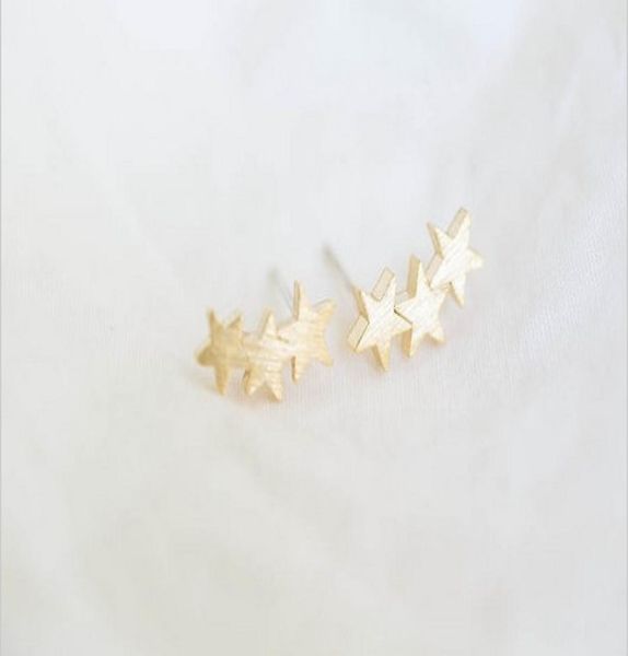 2016 new fashion jewellery whole threestar male to female adolescents stud earrings earrings cutest celebrity women holiday b4906789, Golden;silver
2016 new fashion jewellery whole threestar male to female adolescents stud earrings earrings cutest celebrity women holiday b4906789, Golden;silver