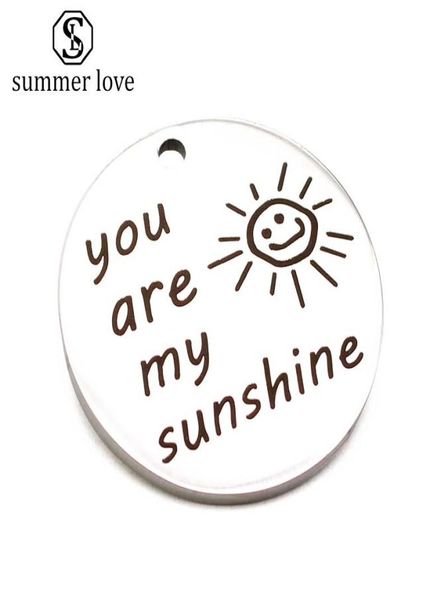 316l stainless steel you are my sunshine charm for bangle bracelet necklace color not fade silver plating 25mm jewelr4668152, Bronze;silver
316l stainless steel you are my sunshine charm for bangle bracelet necklace color not fade silver plating 25mm jewelr4668152, Bronze;silver
