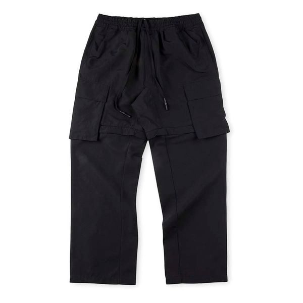 high street cargo pants straight leg detachable pant for men punk pantalon homme fashion casual trousers, Black;brown
high street cargo pants straight leg detachable pant for men punk pantalon homme fashion casual trousers, Black;brown