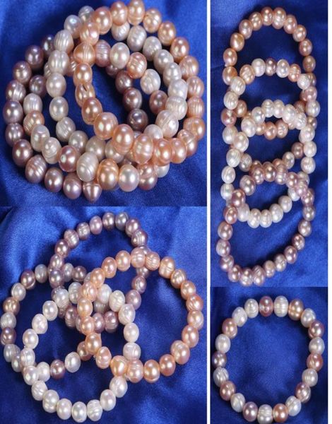 100 fashion white pink 89mm natural freshwater irregular pearl bracelet beaded stretch bracelet elastic bridal bracelet8576325, Black
100 fashion white pink 89mm natural freshwater irregular pearl bracelet beaded stretch bracelet elastic bridal bracelet8576325, Black