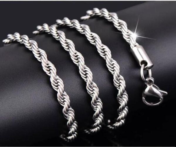 chains necklace silver stainless steel women039s rope chain necklace fashion jewelry9656033
chains necklace silver stainless steel women039s rope chain necklace fashion jewelry9656033