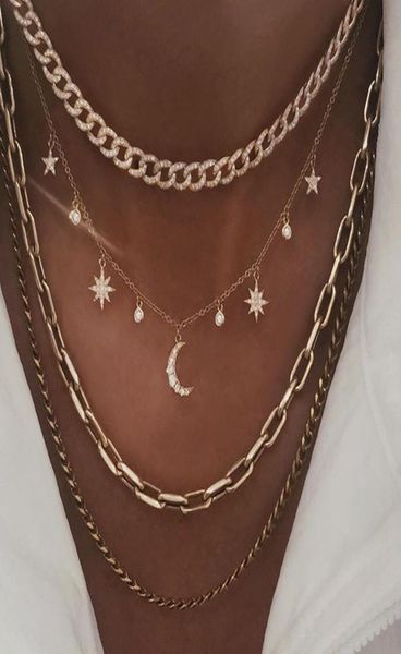 boho fashion multilevel crystal geometric pendant necklaces for women star moon snake sequins necklace jewelry gift9903845, Silver
boho fashion multilevel crystal geometric pendant necklaces for women star moon snake sequins necklace jewelry gift9903845, Silver