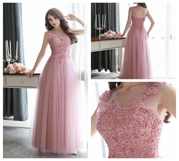 chic aline tulle long prom dresses floor length lace applique pearls inexpensive homecoming dress open back pink evening gowns3406572, Black
chic aline tulle long prom dresses floor length lace applique pearls inexpensive homecoming dress open back pink evening gowns3406572, Black