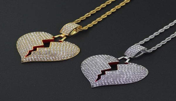 new broken heart pendant necklace hip hop necklaces fully iced out bling rhinestone women men jewelry with 24quot c6650184, Silver
new broken heart pendant necklace hip hop necklaces fully iced out bling rhinestone women men jewelry with 24quot c6650184, Silver