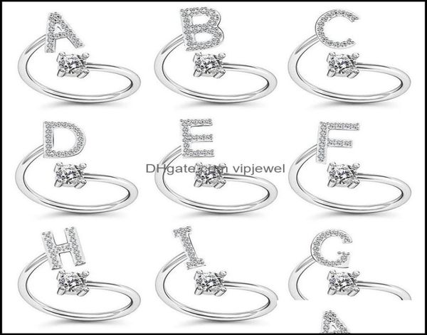 band rings jewelry gold color initials az letter alphabet adjustable opening rhinestone finger for women party wedding gift drop 3089836, Silver
band rings jewelry gold color initials az letter alphabet adjustable opening rhinestone finger for women party wedding gift drop 3089836, Silver