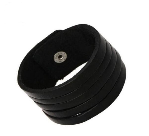 punk rock genuine cow leather cuff bracelet multilayer black cowhide male hand wrap bracelet wristband bangle for men jewelry2023960, White
punk rock genuine cow leather cuff bracelet multilayer black cowhide male hand wrap bracelet wristband bangle for men jewelry2023960, White