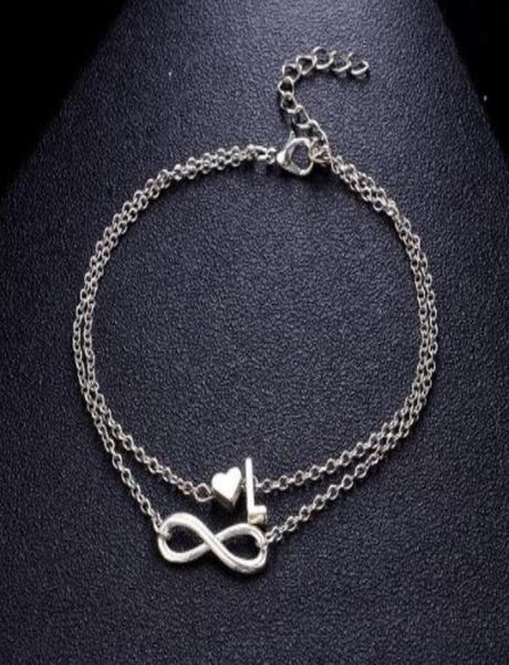vintage 26 letter anklet bracelets female initial heart infinity charm bohemian friend jewelry gift ankles bangle for women gi8394083, Red;blue
vintage 26 letter anklet bracelets female initial heart infinity charm bohemian friend jewelry gift ankles bangle for women gi8394083, Red;blue