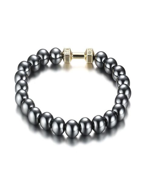 men039s power dumbbell jewellry 8mm no magnetic hematite beads with alloy metal fitness barbell charm bracelets6818868, Black
men039s power dumbbell jewellry 8mm no magnetic hematite beads with alloy metal fitness barbell charm bracelets6818868, Black