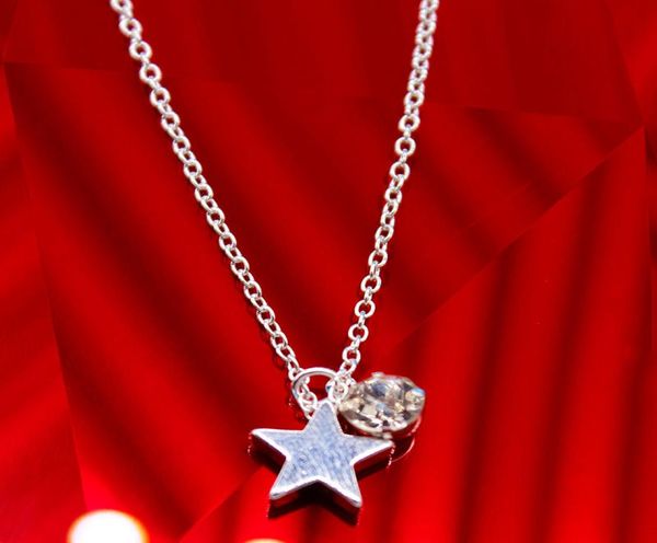 dogeared wishes floating slide star pendant necklace rhinestone pendant clavicle chains fashion statement necklace women 9514936, Silver
dogeared wishes floating slide star pendant necklace rhinestone pendant clavicle chains fashion statement necklace women 9514936, Silver