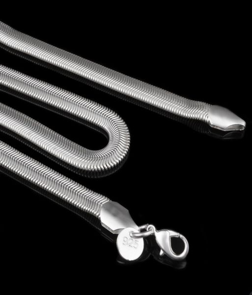 6mm 925 sterling silver snake chain necklace for men women flat smooth lobster clasps thick chains 1624inches fit diy pendant cha4260117
6mm 925 sterling silver snake chain necklace for men women flat smooth lobster clasps thick chains 1624inches fit diy pendant cha4260117
