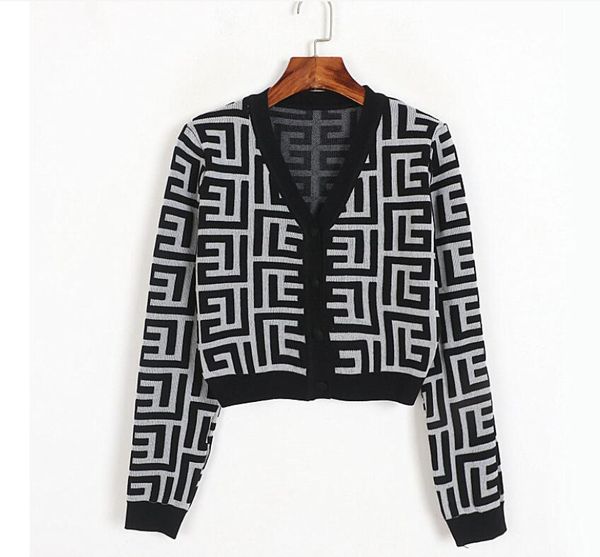 women sweaters knitted cardigan geometric patterns print patchwork sweater single breasted stylish casual, White;black
women sweaters knitted cardigan geometric patterns print patchwork sweater single breasted stylish casual, White;black