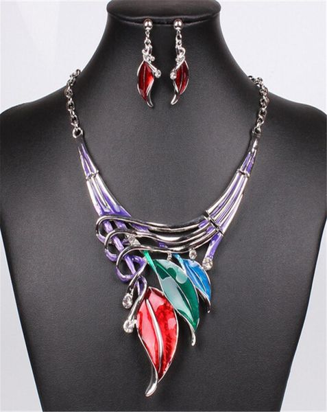 brand leaf jewelry sets crystal beads chocker statement necklace earrings set silver alloy colorful fashion women girl necklace dr7140111
brand leaf jewelry sets crystal beads chocker statement necklace earrings set silver alloy colorful fashion women girl necklace dr7140111