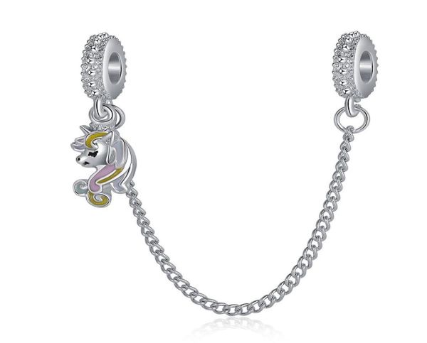 fit sterling silver bracelet unicorn safety chain crystal european ser clip lock charm fits bracelet jewelry findings2668162, Black
fit sterling silver bracelet unicorn safety chain crystal european ser clip lock charm fits bracelet jewelry findings2668162, Black