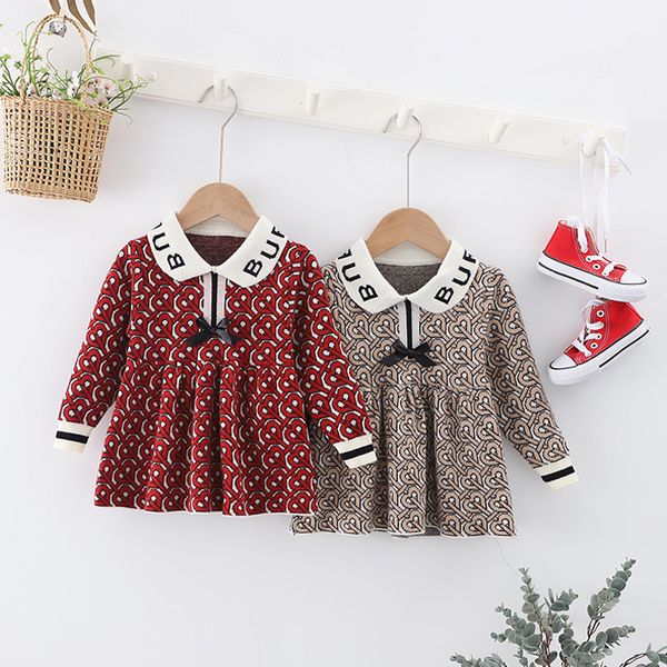 baby girls sweater dress autumn and winter lapel collar woolen love letter bow skirt long sleeve knitted princess dresses great quality 1-6, Red;yellow
baby girls sweater dress autumn and winter lapel collar woolen love letter bow skirt long sleeve knitted princess dresses great quality 1-6, Red;yellow