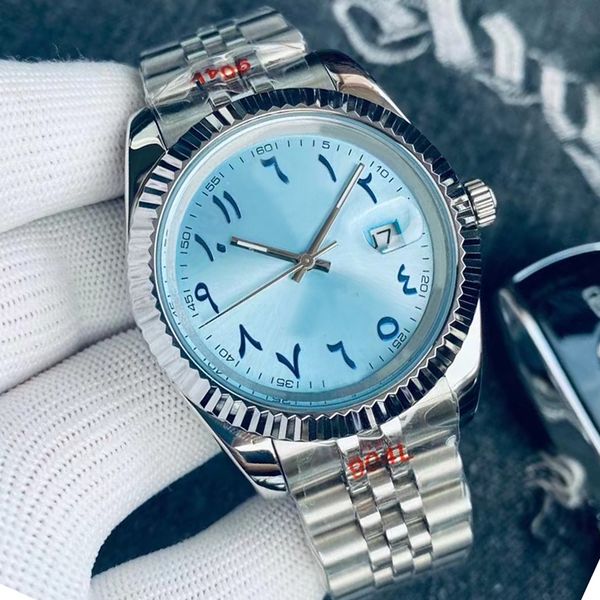 men watch luxury watches ancient arabic 41mm blue datejusts watch smooth mens automatic watches mechanical montre de luxe watches oyster mas, Slivery;brown
men watch luxury watches ancient arabic 41mm blue datejusts watch smooth mens automatic watches mechanical montre de luxe watches oyster mas, Slivery;brown