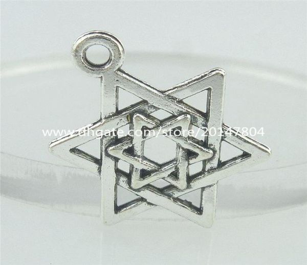 16299 50pcs antique silver vintage star of david magen david witchcraft pendant7743300
16299 50pcs antique silver vintage star of david magen david witchcraft pendant7743300