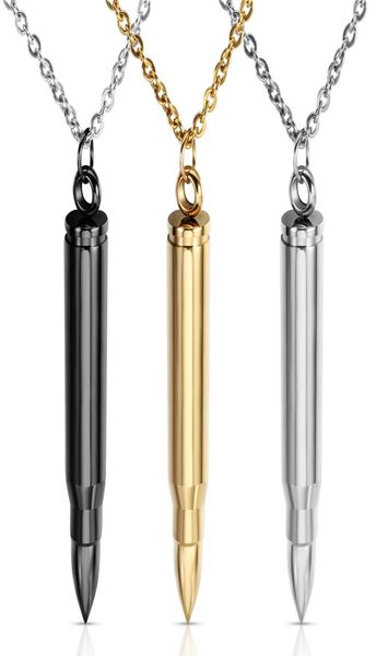creative bullet pendant necklace for men personalized custom stainless steel bullets charm choker necklaces buyer own engraving je1203642, Silver
creative bullet pendant necklace for men personalized custom stainless steel bullets charm choker necklaces buyer own engraving je1203642, Silver