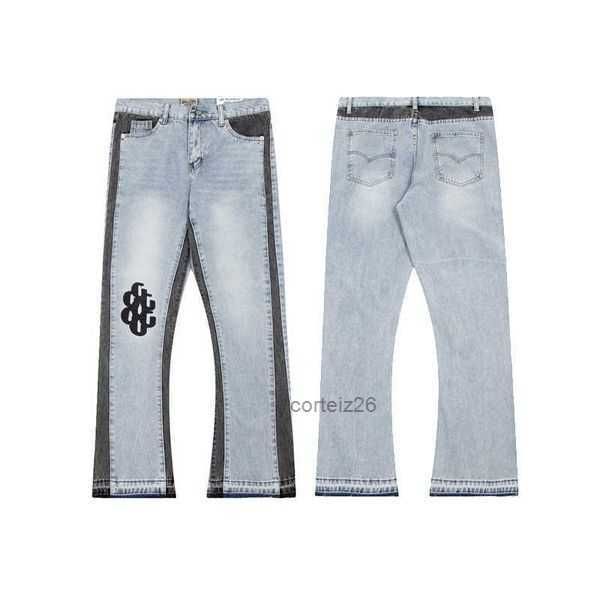 designer clothing denim pants galleryes depts jean ink splashing graffiti micro horn structure splicing casual loose jeans long men's w, Blue
designer clothing denim pants galleryes depts jean ink splashing graffiti micro horn structure splicing casual loose jeans long men's w, Blue