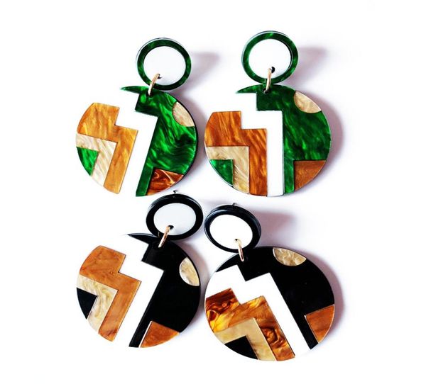black green mixed color resin round special pretty elegant cute sweet earring for women7206565, Golden;silver
black green mixed color resin round special pretty elegant cute sweet earring for women7206565, Golden;silver