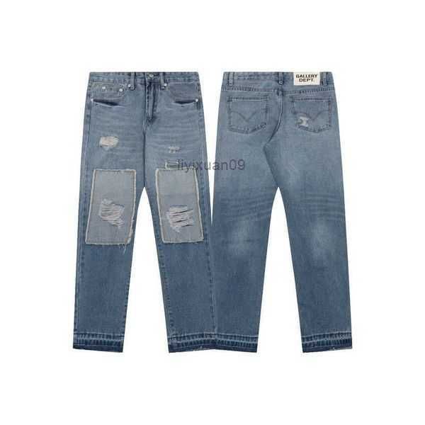 designer clothing denim pants galleryes depts jean ink splashing graffiti micro horn structure splicing casual loose jeans long men's w, Blue
designer clothing denim pants galleryes depts jean ink splashing graffiti micro horn structure splicing casual loose jeans long men's w, Blue