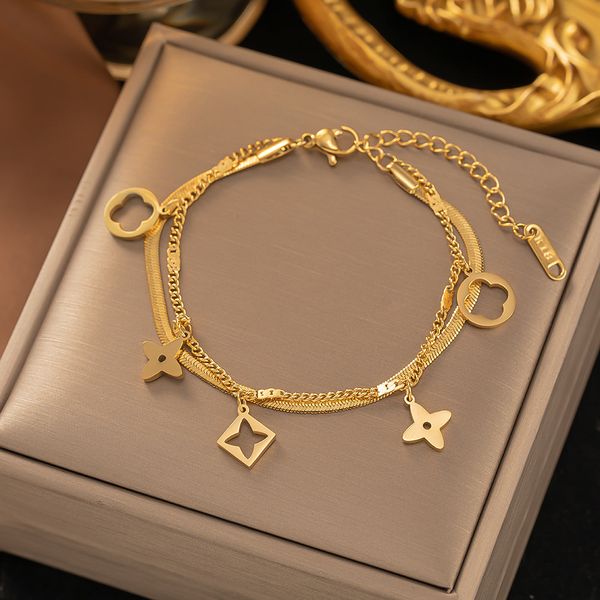elegant women clover pendant necklace gold plating bracelet for women gift bracelets bangle chain for women&girl wedding mother' day je, Golden;silver
elegant women clover pendant necklace gold plating bracelet for women gift bracelets bangle chain for women&girl wedding mother' day je, Golden;silver