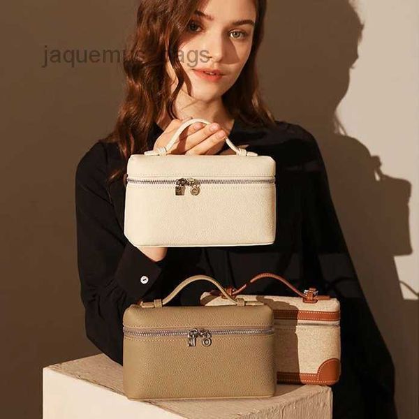 loro * piana bag loro * lp bag l19 lunch box bag piana genuine leather women's bag single shoulder crossbody handbag makeup bag small b
loro * piana bag loro * lp bag l19 lunch box bag piana genuine leather women's bag single shoulder crossbody handbag makeup bag small b
