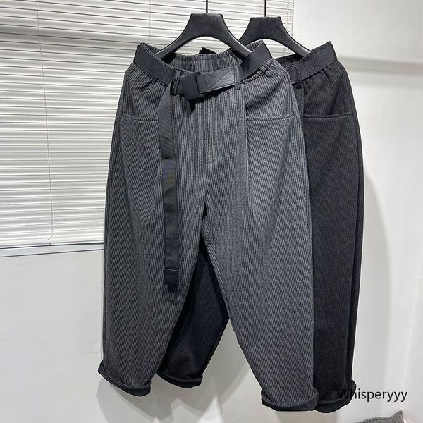 men's pants fashion harlan men cargo casual male harajuku baggy trousers brand stripe vingtage japanese streetwear 230707, Black
men's pants fashion harlan men cargo casual male harajuku baggy trousers brand stripe vingtage japanese streetwear 230707, Black