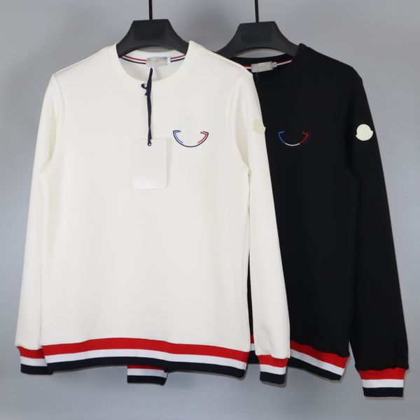 paris brand designer men's sweater shirt sweater casual round neck long sleeve clothing chest embroidered cuffs and bottom red white bl, Black
paris brand designer men's sweater shirt sweater casual round neck long sleeve clothing chest embroidered cuffs and bottom red white bl, Black