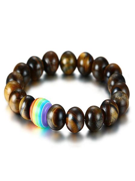 rainbow sign gay pride tiger eye beads bracelet for men women lesbian love lava rock essential oil diffuser bangle lgbt jewelry in3560095, Black
rainbow sign gay pride tiger eye beads bracelet for men women lesbian love lava rock essential oil diffuser bangle lgbt jewelry in3560095, Black