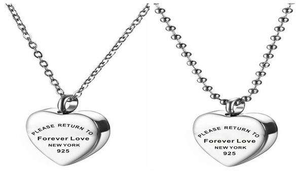 heart memory necklace for women please return to forever love stainless steel necklace ashes urn jewelry2075229, Silver
heart memory necklace for women please return to forever love stainless steel necklace ashes urn jewelry2075229, Silver