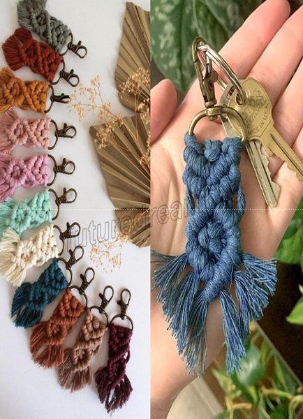 handwoven cotton rope tassel keychains for women key holder keyring macrame bag charm car hanging pendant jewelry gifts1670455, Slivery;golden
handwoven cotton rope tassel keychains for women key holder keyring macrame bag charm car hanging pendant jewelry gifts1670455, Slivery;golden