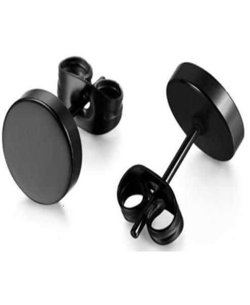2020 punk style black round titanium steel stud earrings male female earrings men earrings drop 7570371, Golden;silver
2020 punk style black round titanium steel stud earrings male female earrings men earrings drop 7570371, Golden;silver