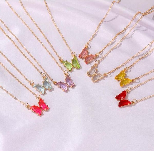 stainless steel candy color crystal butterfly pendant necklace for women glamour female butterfly necklaces jewelry5017927, Silver
stainless steel candy color crystal butterfly pendant necklace for women glamour female butterfly necklaces jewelry5017927, Silver