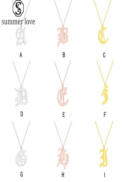 vintage initial az letter pendant necklace old english custom capital font personalized necklace creative jewelry gift for women 3920715, Silver
vintage initial az letter pendant necklace old english custom capital font personalized necklace creative jewelry gift for women 3920715, Silver