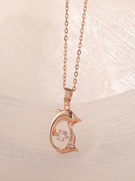 korean version of the smart little dolphin pendant necklaces women ins net red temperament fashion necklace5652940, Silver
korean version of the smart little dolphin pendant necklaces women ins net red temperament fashion necklace5652940, Silver
