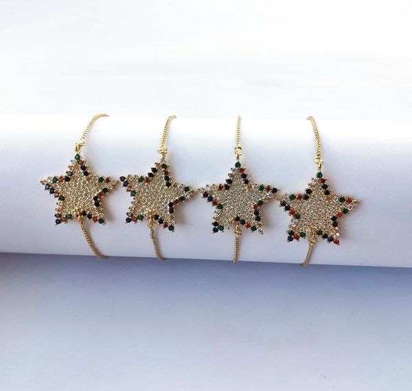 rainbow star cubic zircon connector braceletscolorful cz stone micro pave jewelry bracelet for women girl gift bg2959883619, Black
rainbow star cubic zircon connector braceletscolorful cz stone micro pave jewelry bracelet for women girl gift bg2959883619, Black