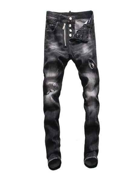 2020 new arrivals mens jeans designer washed vintage moto biker denim pants fashion slim tear hole mens designer pants jeans pour 5883492, Blue
2020 new arrivals mens jeans designer washed vintage moto biker denim pants fashion slim tear hole mens designer pants jeans pour 5883492, Blue