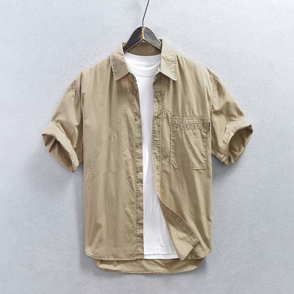 men s dress shirts 2023 safari style short sleeve shirt for men casual turn down collar man summer fashion loose button up 4xl 230707, White;black
men s dress shirts 2023 safari style short sleeve shirt for men casual turn down collar man summer fashion loose button up 4xl 230707, White;black