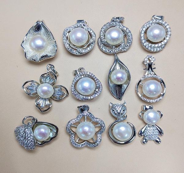 whole freshwater pearl pendant 925 sliver pendant 36 styles diy pearl necklace for women fashion jewelry without chain xmas we6449853, Silver
whole freshwater pearl pendant 925 sliver pendant 36 styles diy pearl necklace for women fashion jewelry without chain xmas we6449853, Silver