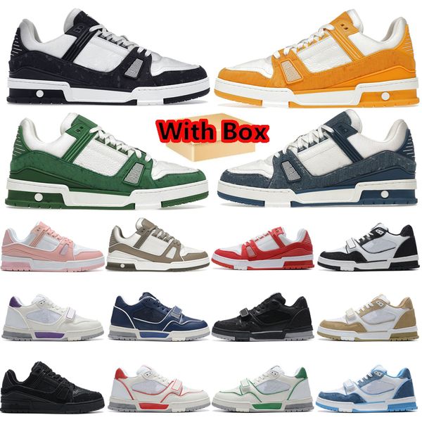 designer casual shoes trainer sneakers black white triple white pink sky blue black green yellow denim low platform leather sloe rubber men
designer casual shoes trainer sneakers black white triple white pink sky blue black green yellow denim low platform leather sloe rubber men