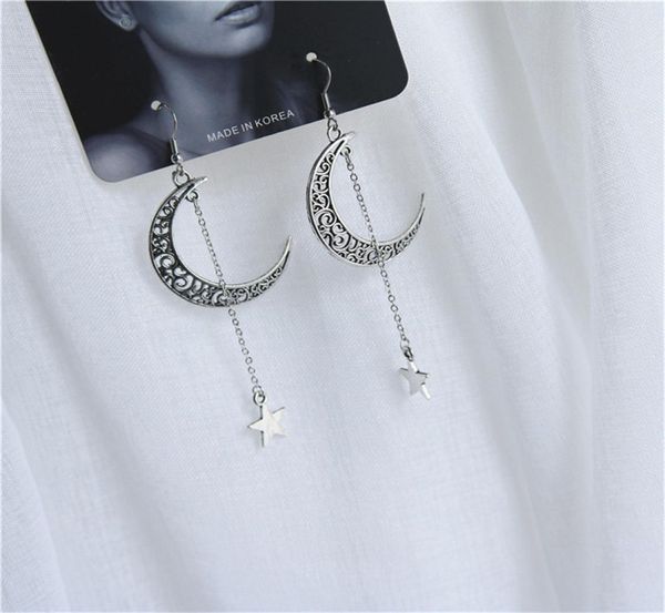 gothic retro punk moon stars stud earring for women girl jewelry fine statement earrings pretty gift decoration8925175, Golden
gothic retro punk moon stars stud earring for women girl jewelry fine statement earrings pretty gift decoration8925175, Golden