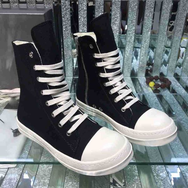 designer rick strobe hexa sneaks shoes nylon canvas owens woven lace-up high-casual shoe sneakers size 36-47, Black
designer rick strobe hexa sneaks shoes nylon canvas owens woven lace-up high-casual shoe sneakers size 36-47, Black